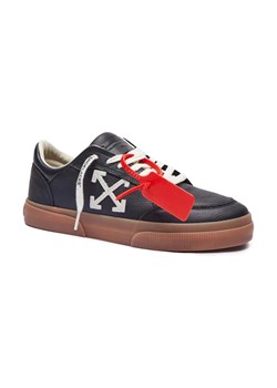 OFF-WHITE Skórzane sneakersy NEW LOW ze sklepu Gomez Fashion Store w kategorii Buty sportowe męskie - zdjęcie 184300869