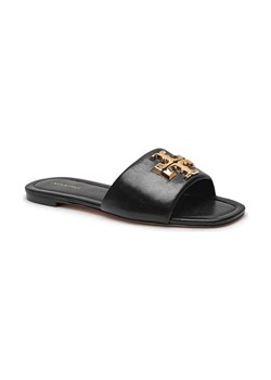 TORY BURCH Skórzane klapki ELEANOR ze sklepu Gomez Fashion Store w kategorii Klapki damskie - zdjęcie 184300926