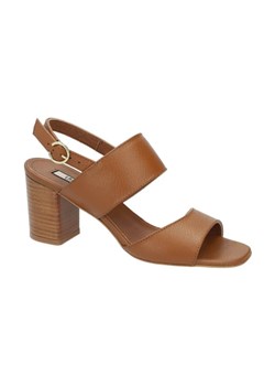 Liu Jo Skórzane sandały na słupku CLARA 2 ze sklepu Gomez Fashion Store w kategorii Sandały damskie - zdjęcie 184301125