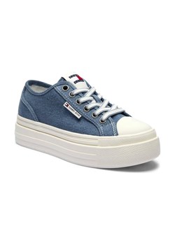 Tommy Jeans Jeansowe trampki FOXING ze sklepu Gomez Fashion Store w kategorii Trampki damskie - zdjęcie 184301257