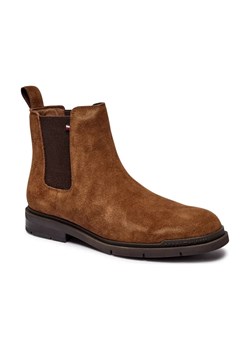 Tommy Hilfiger Skórzane sztyblety CHELSEA ze sklepu Gomez Fashion Store w kategorii Buty zimowe męskie - zdjęcie 184301406