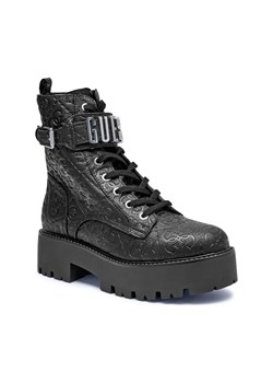 Guess Botki VAIRES | z dodatkiem skóry ze sklepu Gomez Fashion Store w kategorii Workery damskie - zdjęcie 184301476