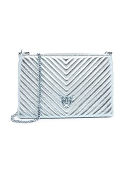 Pinko Skórzana kopertówka FLAT CLASSIC METAL ze sklepu Gomez Fashion Store w kategorii Kopertówki - zdjęcie 184301507