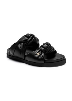 Patrizia Pepe Skórzane klapki ze sklepu Gomez Fashion Store w kategorii Klapki damskie - zdjęcie 184301517
