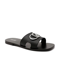 Liu Jo Skórzane klapki SABA 06 ze sklepu Gomez Fashion Store w kategorii Klapki damskie - zdjęcie 184301526