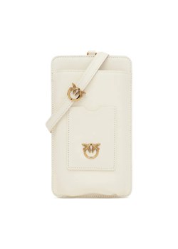 Pinko Skórzana torebka na telefon PHONE FOLDER VITELLO MORBIDO ze sklepu Gomez Fashion Store w kategorii Listonoszki - zdjęcie 184301695