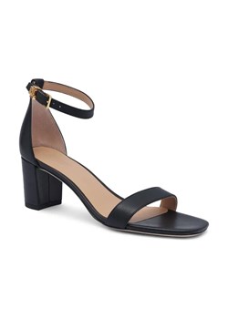 LAUREN RALPH LAUREN Skórzane sandały na słupku LOGAN ze sklepu Gomez Fashion Store w kategorii Sandały damskie - zdjęcie 184301699