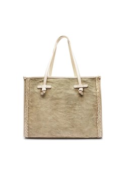GIANNI CHIARINI Shopperka Marcella | z dodatkiem skóry ze sklepu Gomez Fashion Store w kategorii Torby Shopper bag - zdjęcie 184301906