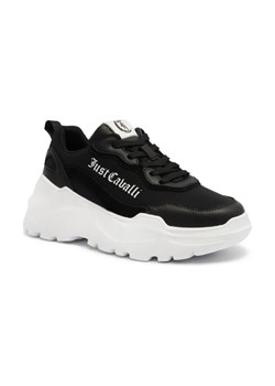 Just Cavalli Sneakersy Fondo Casper | z dodatkiem skóry ze sklepu Gomez Fashion Store w kategorii Buty sportowe damskie - zdjęcie 184301918