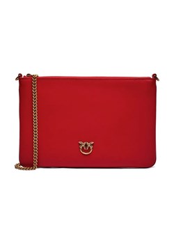 Pinko Skórzana kopertówka FLAT CLASSIC SETA ze sklepu Gomez Fashion Store w kategorii Kopertówki - zdjęcie 184301925