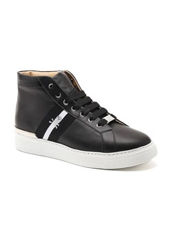 Philipp Plein Skórzane trampki Stripe ze sklepu Gomez Fashion Store w kategorii Trampki męskie - zdjęcie 184301929