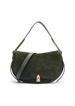 Coccinelle Skórzana torebka na ramię COCCINELLE MAGIE SUEDE BIM ze sklepu Gomez Fashion Store w kategorii Listonoszki - zdjęcie 184301937