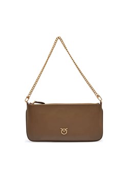Pinko Skórzana kopertówka HORIZONTAL FLAT VITELLO SETA ze sklepu Gomez Fashion Store w kategorii Kopertówki - zdjęcie 184302009
