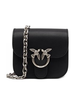 Pinko Skórzana torebka na ramię Micro Love Bag Bell ze sklepu Gomez Fashion Store w kategorii Listonoszki - zdjęcie 184302049