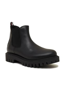 Tommy Hilfiger Skórzane sztyblety PREMIUM CASUAL CHUNKY ze sklepu Gomez Fashion Store w kategorii Buty zimowe męskie - zdjęcie 184302068
