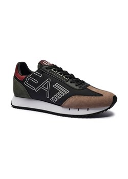 EA7 Sneakersy | z dodatkiem skóry ze sklepu Gomez Fashion Store w kategorii Buty sportowe męskie - zdjęcie 184302087