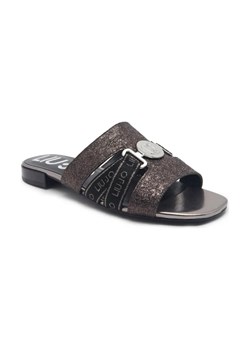 Liu Jo Klapki ASTRA 34 | z dodatkiem skóry ze sklepu Gomez Fashion Store w kategorii Klapki damskie - zdjęcie 184302109