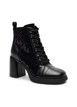 Liu Jo Skórzane botki na słupku GRACE 05 ze sklepu Gomez Fashion Store w kategorii Botki - zdjęcie 184302226