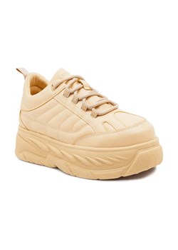 HUGO Sneakersy Jodene | z dodatkiem skóry ze sklepu Gomez Fashion Store w kategorii Buty sportowe damskie - zdjęcie 184302239