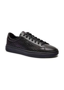 BOSS BLACK Sneakersy Kieran_Tenn_nymn | z dodatkiem skóry ze sklepu Gomez Fashion Store w kategorii Buty sportowe męskie - zdjęcie 184302255