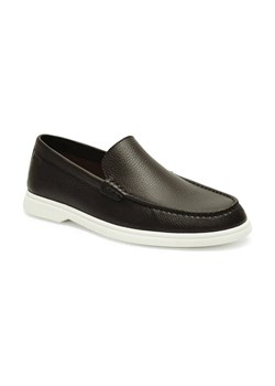 BOSS BLACK Skórzane mokasyny Sienne_Mocc_tbsf ze sklepu Gomez Fashion Store w kategorii Mokasyny męskie - zdjęcie 184302258