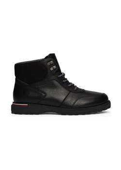 Tommy Hilfiger Skórzane buty wysokie CORPORATE WARM OUTDOOR LTH BOOT ze sklepu Gomez Fashion Store w kategorii Buty zimowe męskie - zdjęcie 184302287