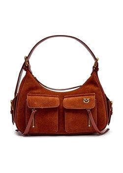 Pinko Skórzana hobo CLASSIC ze sklepu Gomez Fashion Store w kategorii Torebki hobo - zdjęcie 184302317