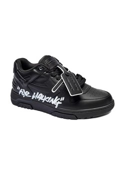 OFF-WHITE Skórzane sneakersy OUT OF OFFICE ze sklepu Gomez Fashion Store w kategorii Buty sportowe męskie - zdjęcie 184302345