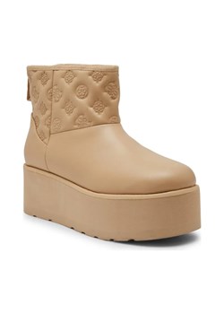 Guess Ocieplane śniegowce | z dodatkiem skóry ze sklepu Gomez Fashion Store w kategorii Śniegowce damskie - zdjęcie 184302417