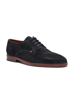 Tommy Hilfiger Skórzane derby THUNIT SUEDE SHOE ze sklepu Gomez Fashion Store w kategorii Półbuty męskie - zdjęcie 184302536