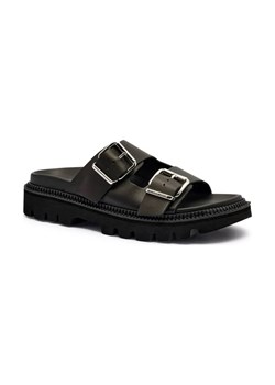 Tommy Jeans Skórzane klapki ze sklepu Gomez Fashion Store w kategorii Klapki damskie - zdjęcie 184302568