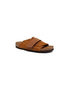 Birkenstock Skórzane klapki Kyoto - id: BR232W000046210 - marki BIRKENSTOCK - 184302618 Birkenstock Skórzane klapki Kyoto ze sklepu Gomez Fashion Store w kategorii Klapki damskie - zdjęcie 184302618