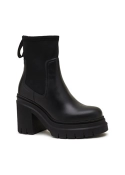 HUGO Skórzane botki Kris HeelBt90 LTLY ze sklepu Gomez Fashion Store w kategorii Botki - zdjęcie 184302628