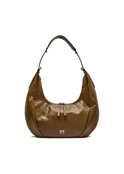 Pinko Skórzana hobo SLOUCHY ze sklepu Gomez Fashion Store w kategorii Torebki hobo - zdjęcie 184302809