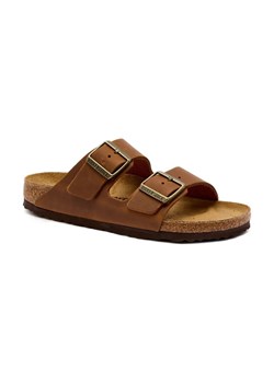 Birkenstock Skórzane klapki Arizona - id: BR255W000008296 - marki BIRKENSTOCK - 184302849 Birkenstock Skórzane klapki Arizona ze sklepu Gomez Fashion Store w kategorii Klapki damskie - zdjęcie 184302849