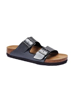 Birkenstock Klapki Arizona | narrow fit | z dodatkiem skóry ze sklepu Gomez Fashion Store w kategorii Klapki damskie - zdjęcie 184302899