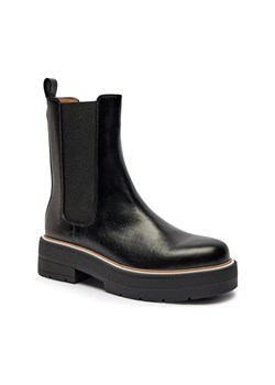 BOSS BLACK Skórzane sztyblety Rebby_Chbootie_Cbb ze sklepu Gomez Fashion Store w kategorii Botki - zdjęcie 184302996