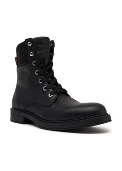 BOSS BLACK Botki Vanity Lace Up Botie Gr | z dodatkiem skóry ze sklepu Gomez Fashion Store w kategorii Workery damskie - zdjęcie 184302997