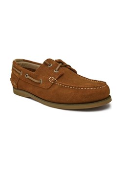 Tommy Hilfiger Skórzane mokasyny TH BOAT SHOE CORE SUEDE ze sklepu Gomez Fashion Store w kategorii Mokasyny męskie - zdjęcie 184303045