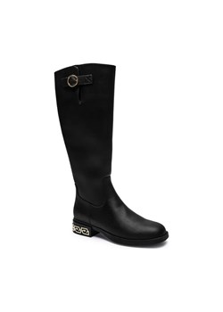 Liu Jo Oficerki YOGI 03 | z dodatkiem skóry ze sklepu Gomez Fashion Store w kategorii Kozaki damskie - zdjęcie 184303095