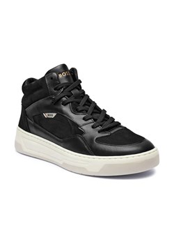 BOSS BLACK Skórzane sneakersy Baltimore_Hito_numx ze sklepu Gomez Fashion Store w kategorii Buty sportowe męskie - zdjęcie 184303119
