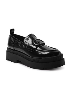 Liu Jo Loafersy LOVE 58 | z dodatkiem skóry ze sklepu Gomez Fashion Store w kategorii Półbuty damskie - zdjęcie 184303155