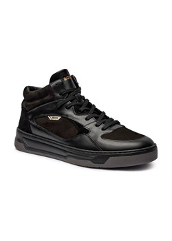 BOSS BLACK Skórzane sneakersy Baltimore_Hito_numx ze sklepu Gomez Fashion Store w kategorii Buty sportowe męskie - zdjęcie 184303217