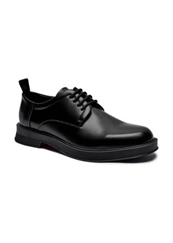 HUGO Skórzane derby Lenner_Derb_bo ze sklepu Gomez Fashion Store w kategorii Buty eleganckie męskie - zdjęcie 184303308
