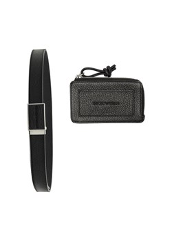 Emporio Armani Skórzany pasek + saszetka ze sklepu Gomez Fashion Store w kategorii Paski męskie - zdjęcie 184303326