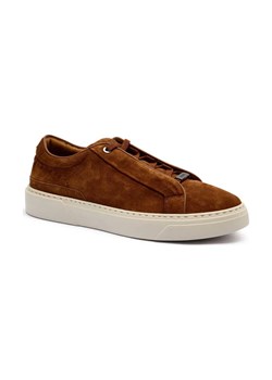 BOSS BLACK Skórzane sneakersy GaryTenn_sdhdel ze sklepu Gomez Fashion Store w kategorii Buty sportowe męskie - zdjęcie 184303329