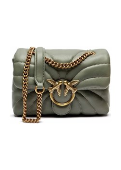 Pinko Skórzana torebka na ramię LOVE PUFF BUTTERFLY MINI ze sklepu Gomez Fashion Store w kategorii Listonoszki - zdjęcie 184303335