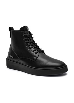 Karl Lagerfeld Skórzane sneakersy FLINT ze sklepu Gomez Fashion Store w kategorii Buty sportowe męskie - zdjęcie 184303348