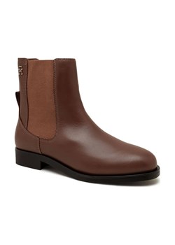 Tommy Hilfiger Skórzane sztyblety ELEVATED ESSENT THERMO BOOTIE ze sklepu Gomez Fashion Store w kategorii Botki - zdjęcie 184303365