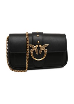 Pinko Skórzana torebka na ramię LOVE ONE POCKET C - id: PI231W000174582 - marki Pinko - 184303499 Pinko Skórzana torebka na ramię LOVE ONE POCKET C ze sklepu Gomez Fashion Store w kategorii Listonoszki - zdjęcie 184303499